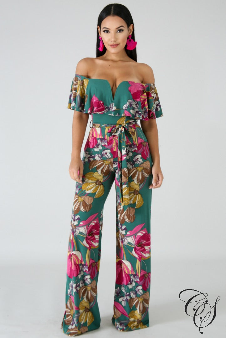 Lavanda Floral Jumpsuit – Designs By Cece Symoné