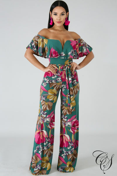 Lavanda Floral Jumpsuit – Designs By Cece Symoné