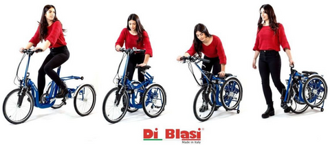 Diblasi folding tricycle