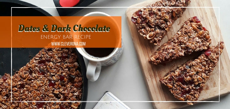 Dates and Dark Chocolate Energy Bar Recipe