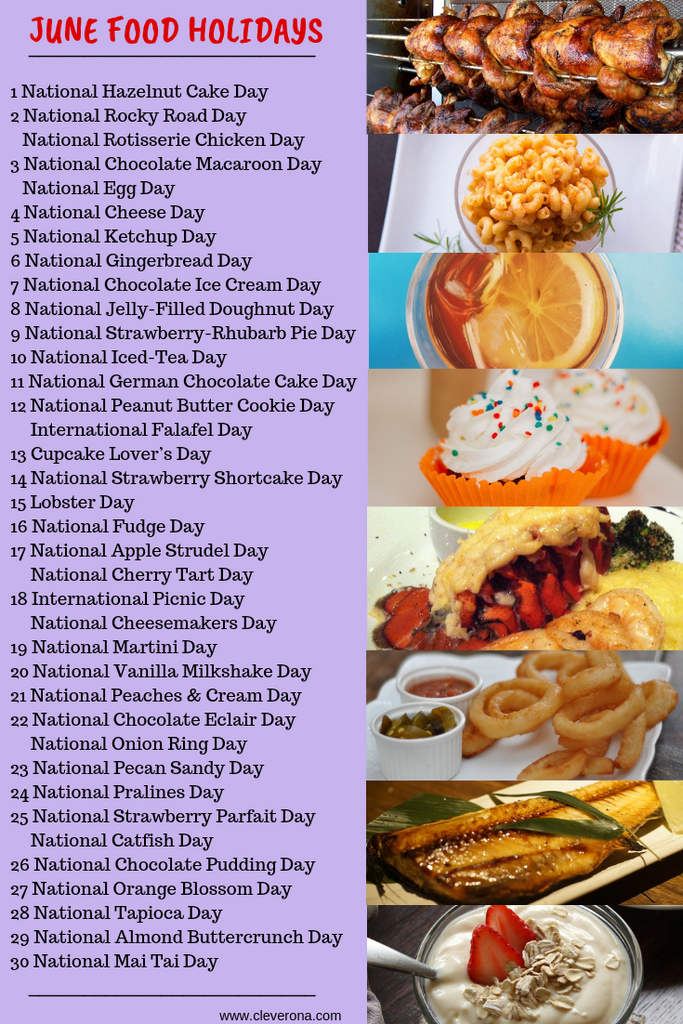 June Food Holidays