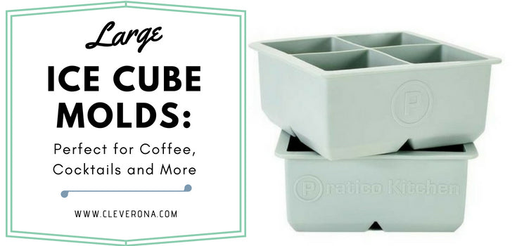 Large Ice Cube Molds: Perfect for Coffee, Cocktails and More