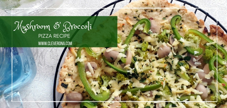 Mushroom and Broccoli Pizza Recipe