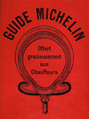 Old michelin guide cover