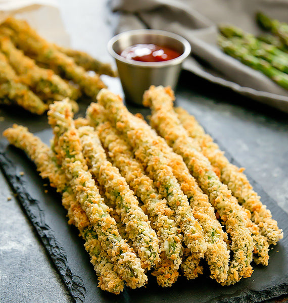 Baked Parmesan Asparagus Fries