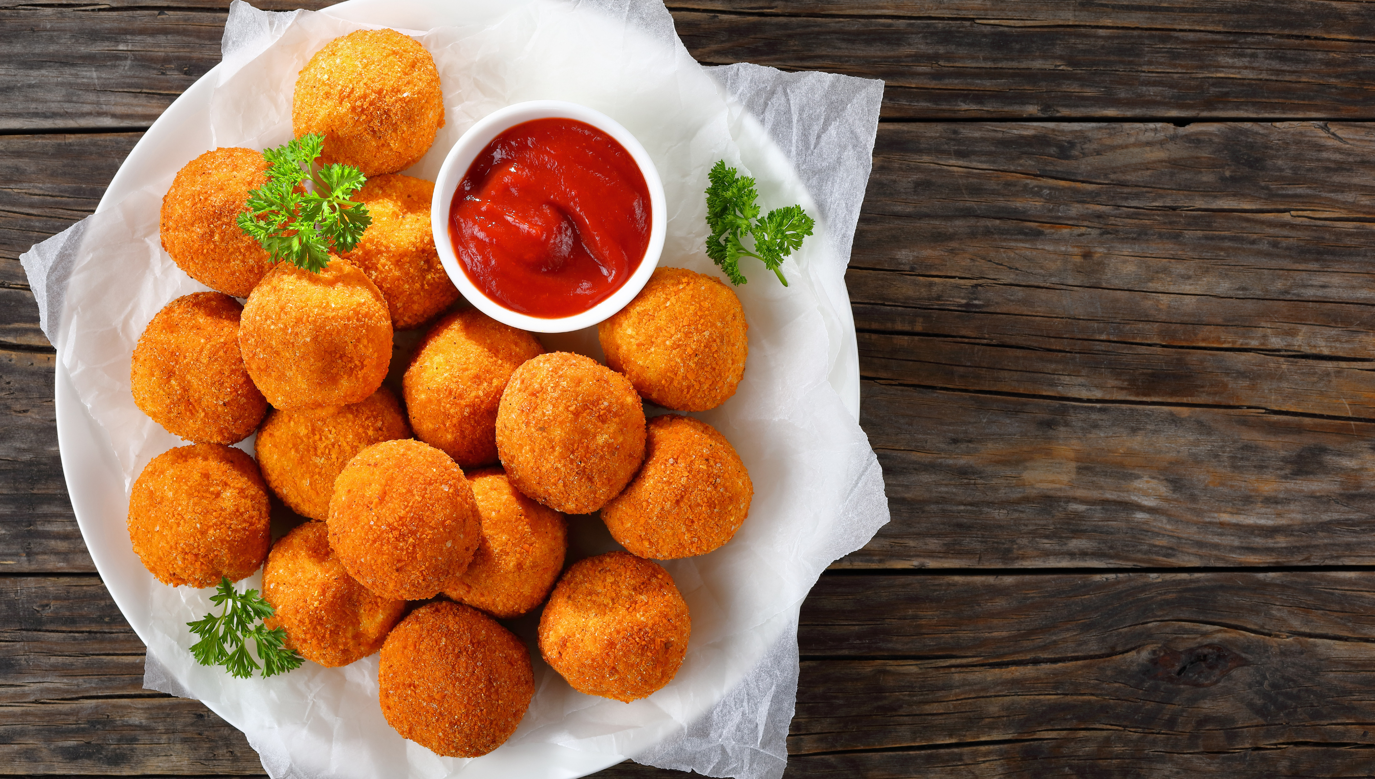 fried mashed potato balls