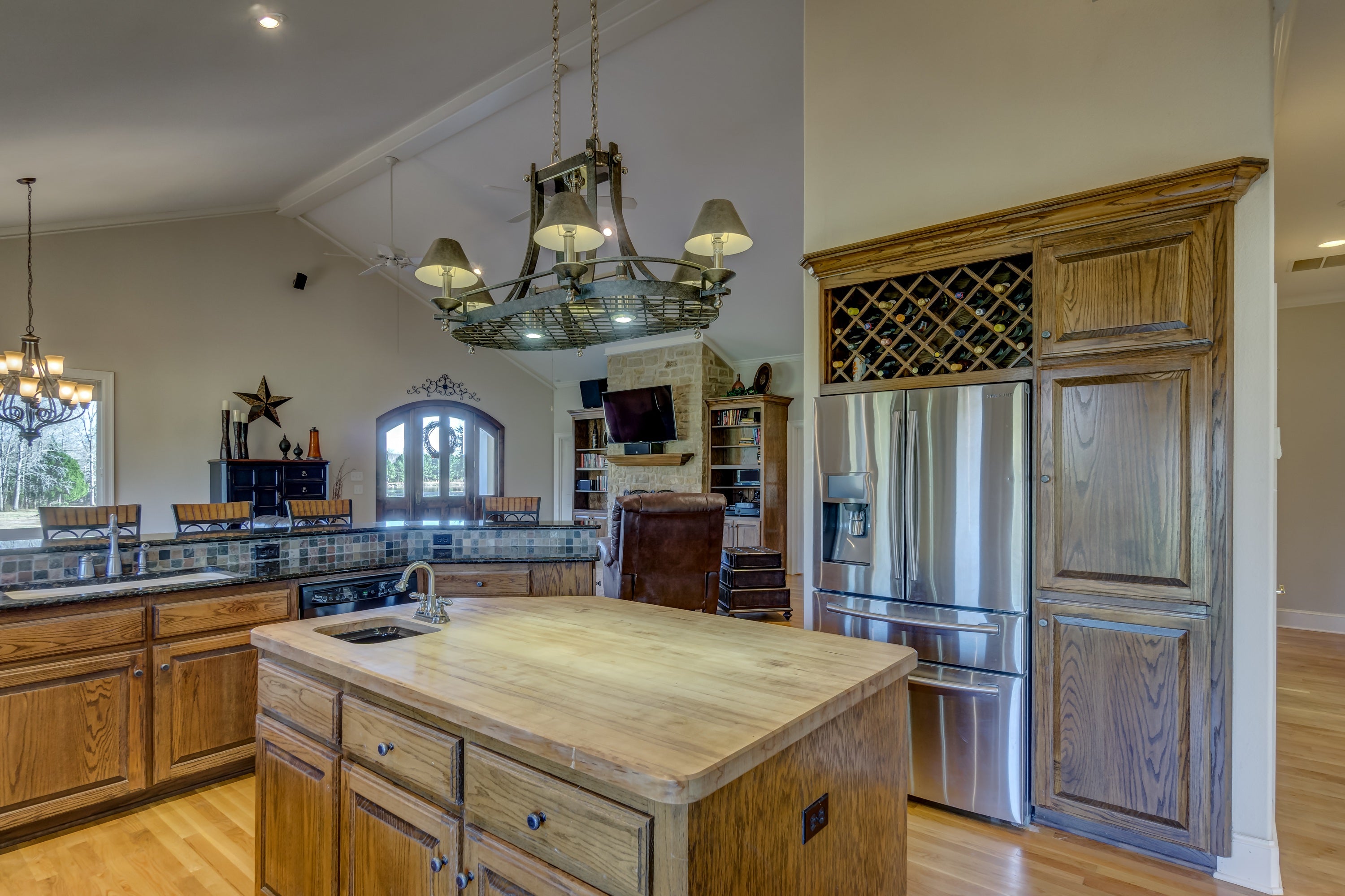 Classic wood kitchen