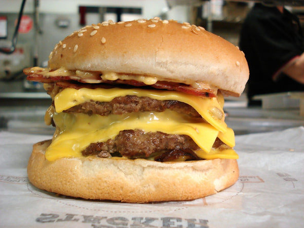 grilled cheeseburger