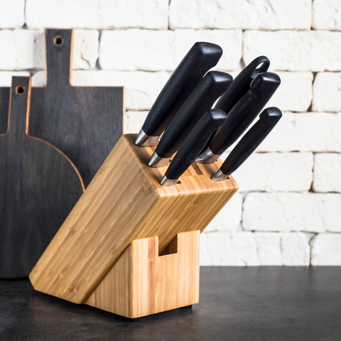 spring cleaning knife block