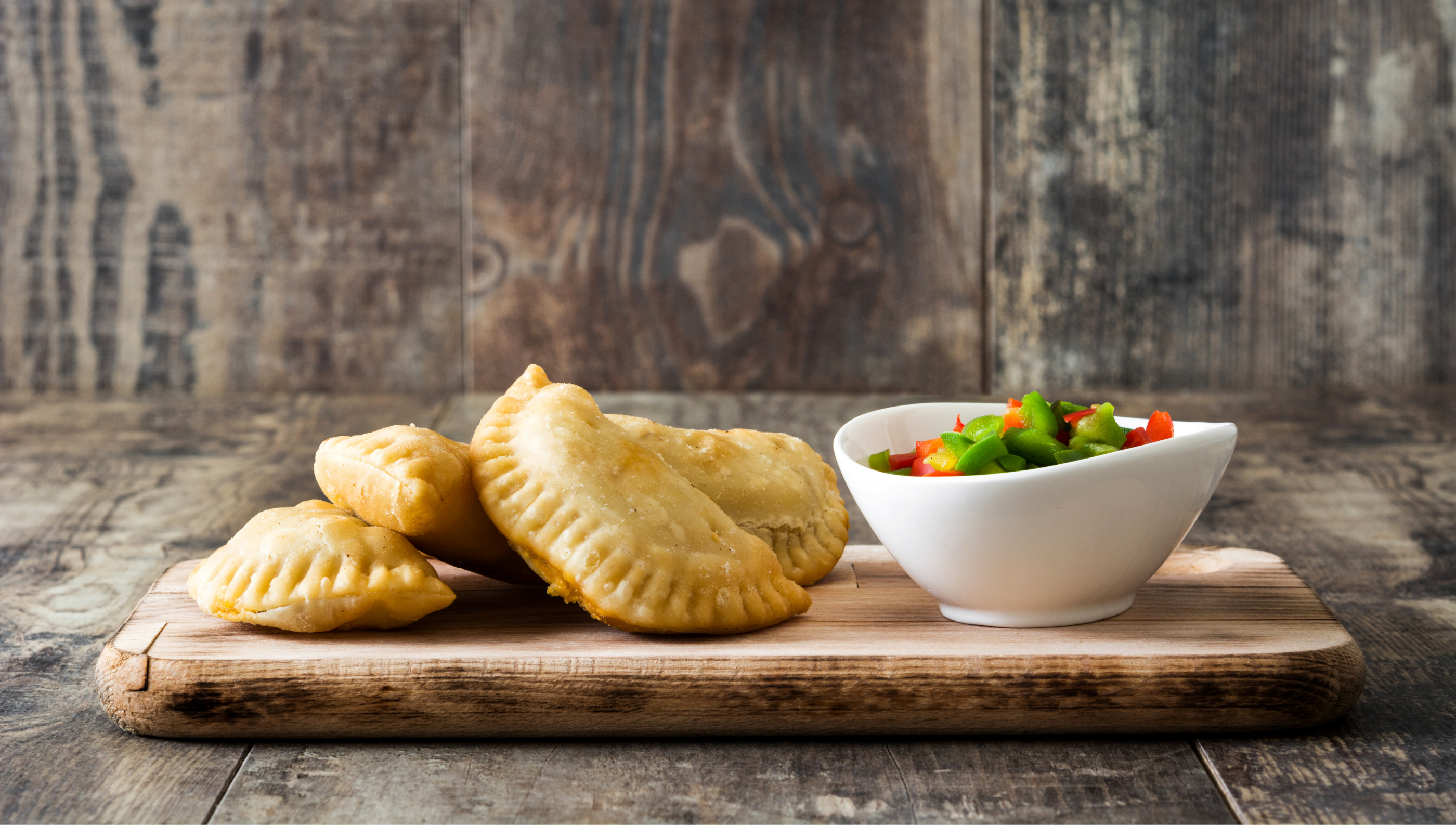 leftover turkey and mashed potato empanada