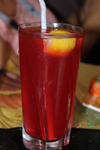 red iced tea