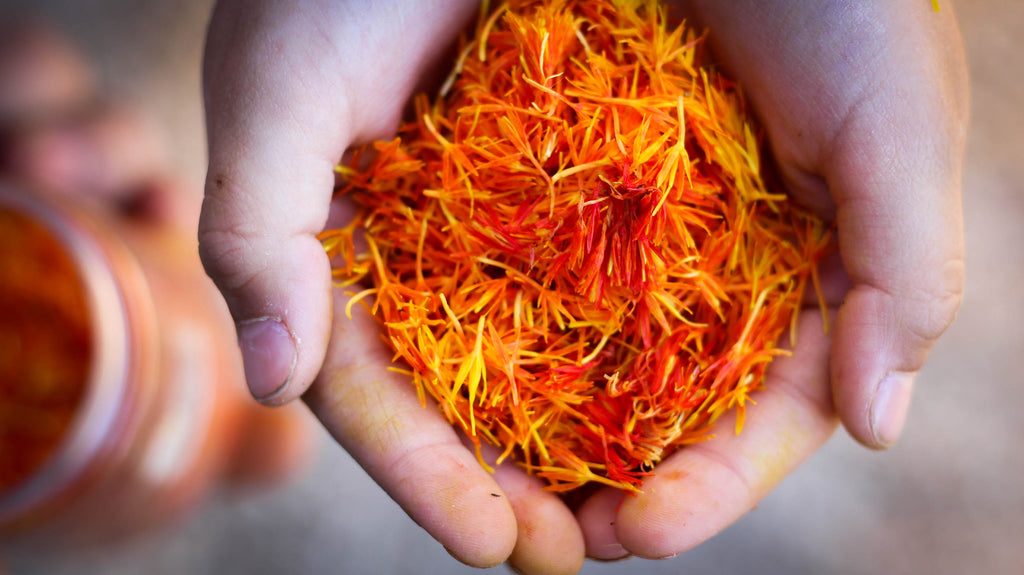 a bunch of saffron on hand