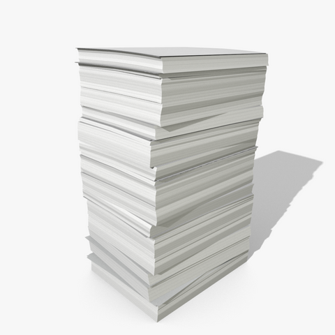 Stack of paper