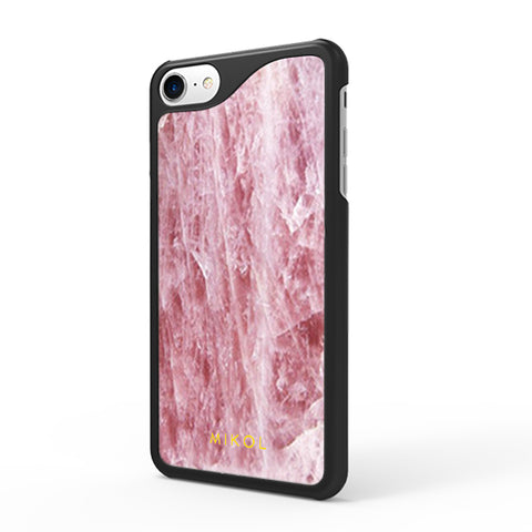 Pink Rose Quartz iPhone XS Case