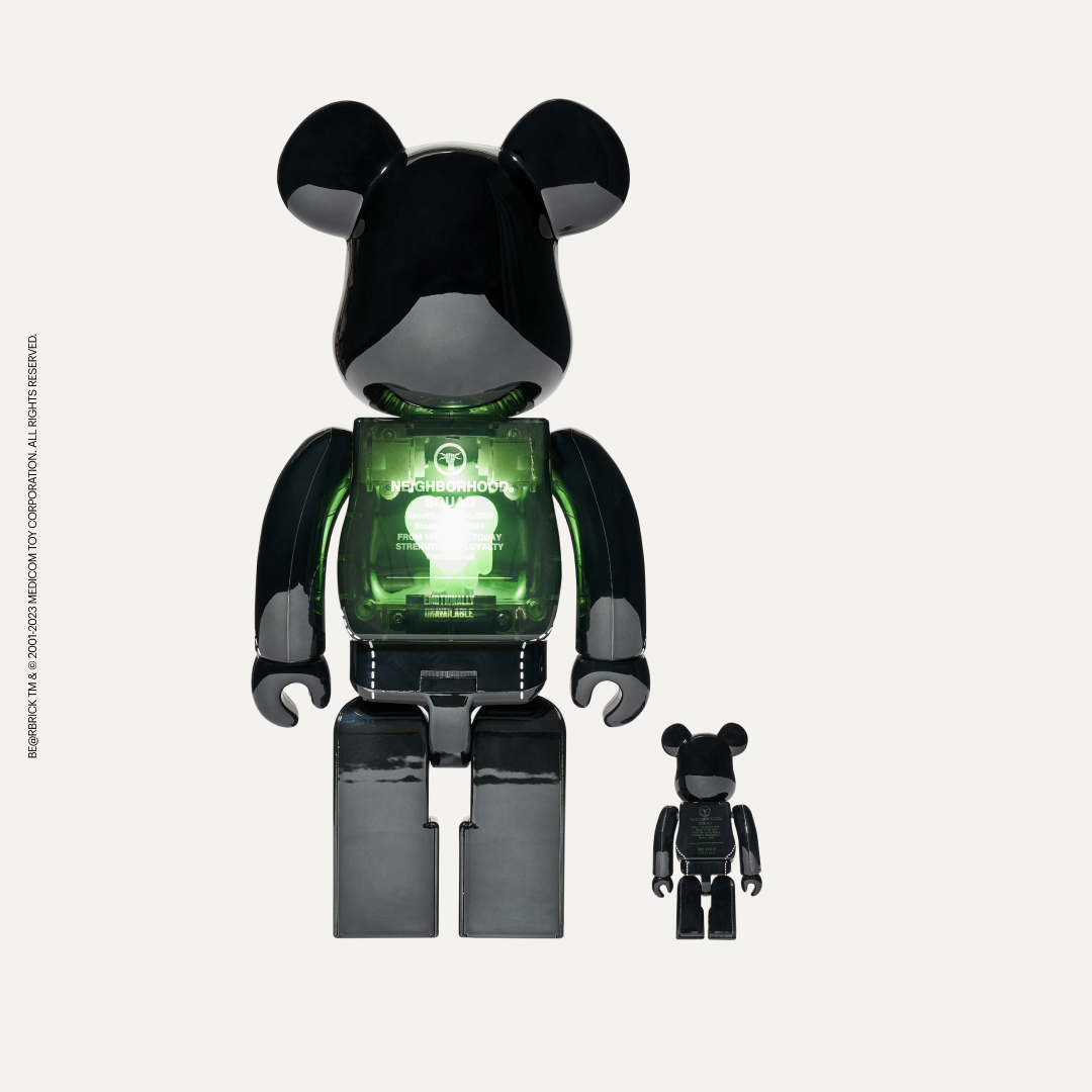 BE@RBRICK NEIGHBORHOOD 100% u0026 400%人形 - www.businessbazaar.co