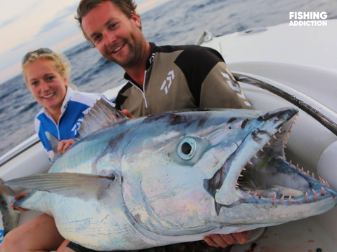 FISHING ADDICTION Great Barrier Reef Doggie Tuna