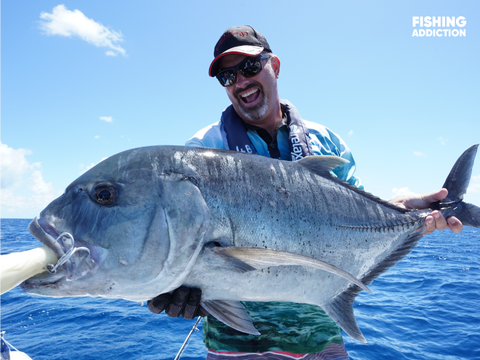 FISHING ADDICTION Great Barrier Reef giant trevally