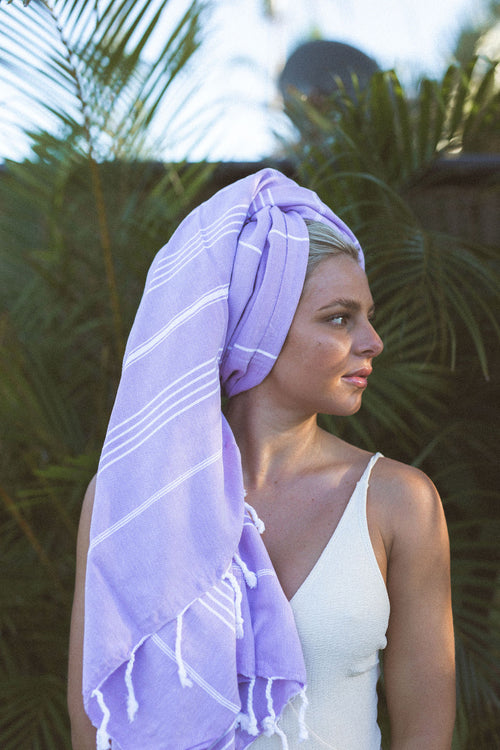 Tie Dye Hammam Throws  100% Cotton Turkish Towels