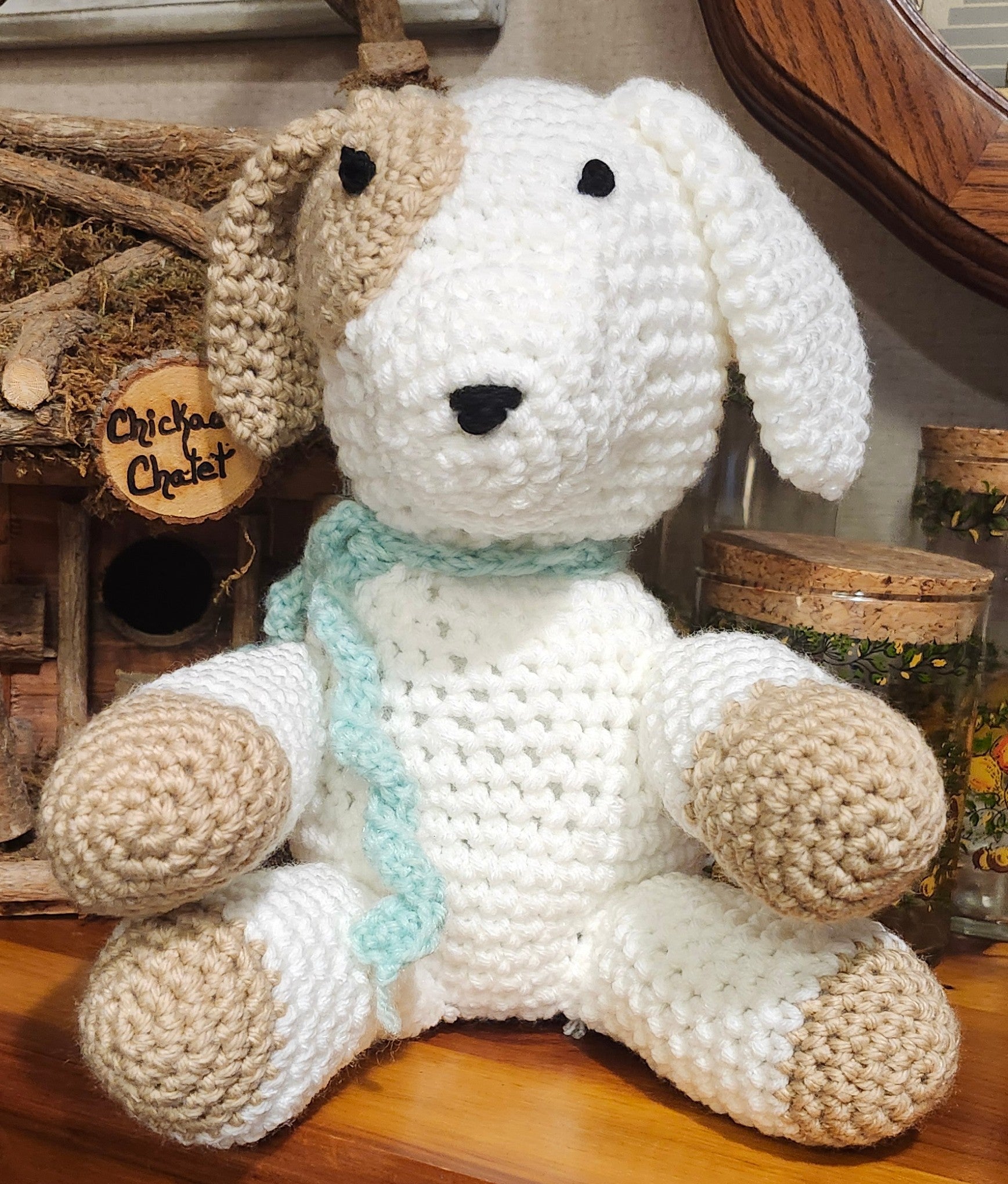 Crochet dog