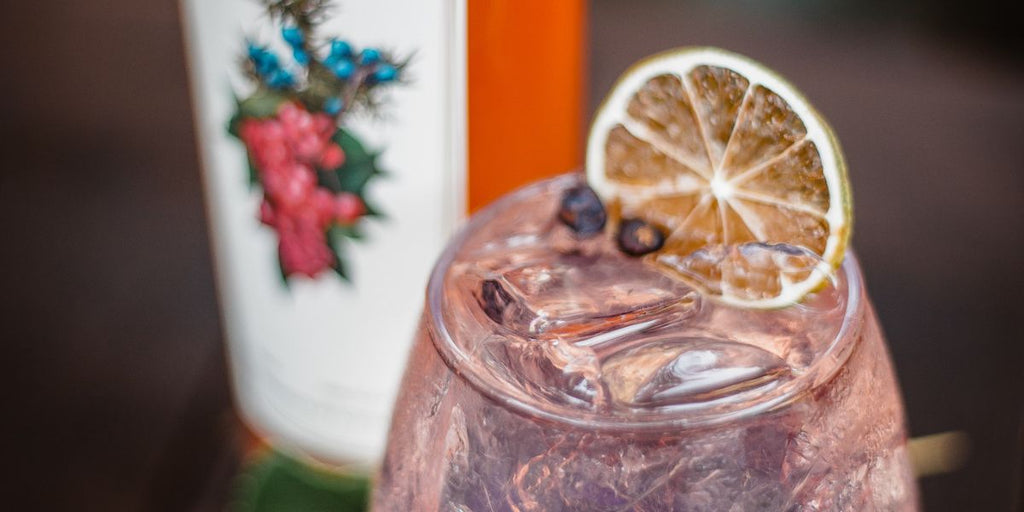 Tamborine Mountain distillery Lilly Pilly Gin with gin & tonic