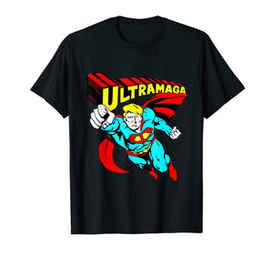 Ultra MAGA Super Trump T-Shirt - Freedom Finds