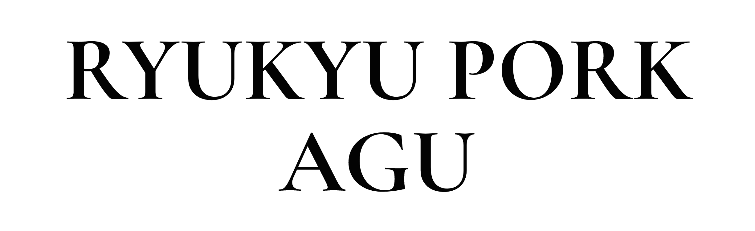 Ryukyu Pork Agu