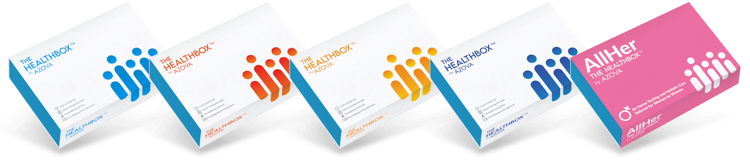 Collection of AZOVA HEALTHBOX Kits