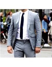 Grey Lined Suit