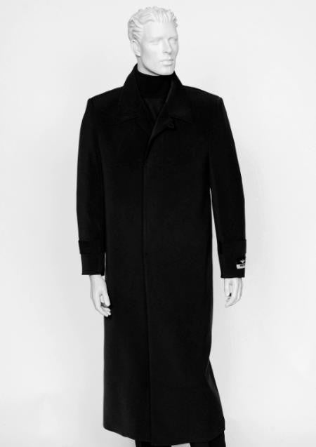 mens-black-four-buttons-full-length-coat