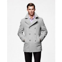 breasted style coat for men