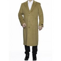 BIG AND TALL FULL LENGTH WOOL OVERCOAT