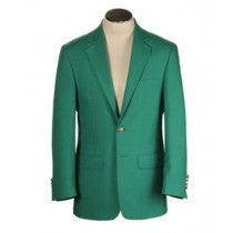 POLYESTER & WOOL RESISTANT GREEN BLAZER