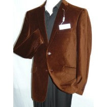 BROWN VELVET BLAZER DANCING JACKET FORMAL