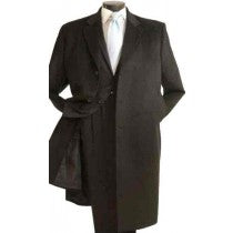 STYLISH CAR COAT IN CASHMERE CHARCOAL