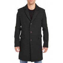 woll fabric coat