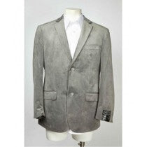 BUTTON NOTCH LAPEL SINGLE BREASTED BLAZER