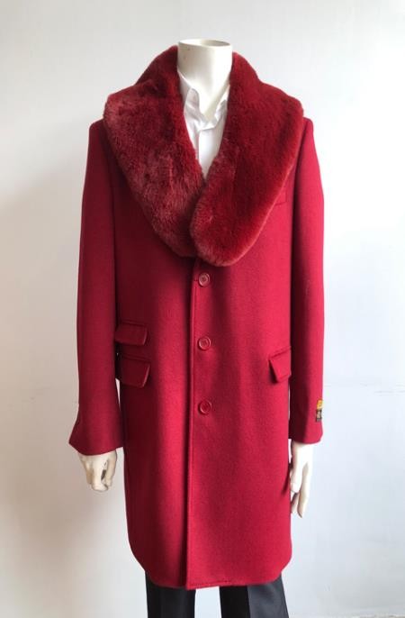 mens-wool-three-quarter-overcoat-with-red