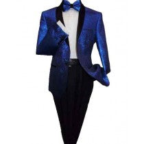 MENS SINGLE BREASTED ROYAL BLUE BLAZER