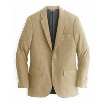 SINGLE BREASTED CASHMERE WOOL BLAZER
