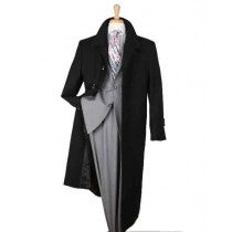 TALL TOP COAT MENS FULL LENGTH WOOL OVERCOAT