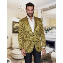 ALBERTO NARDONI JACKET GOLD SPORT COAT