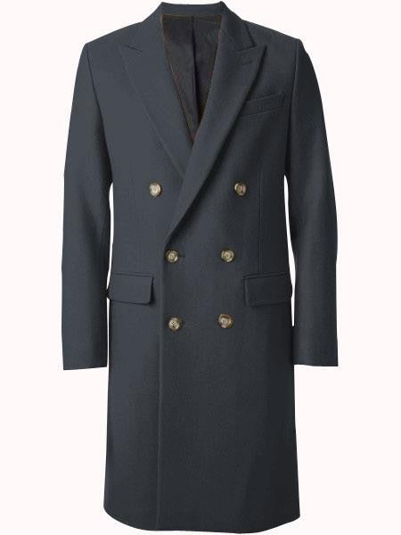 Single breasted overcoats