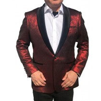 Alberto Nardoni Dark Red Dinner Jacket