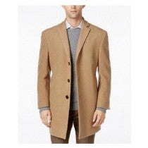 CARCOAT SINGLE BREASTED THREE BUTTON TAN
