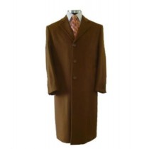 three button front coat