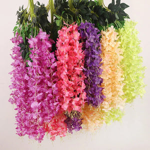 Artificial Flower Vines Wedding Home Decoration - Shopminx