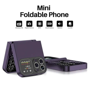 Mini New Flip Mobile Phone - Shopminx