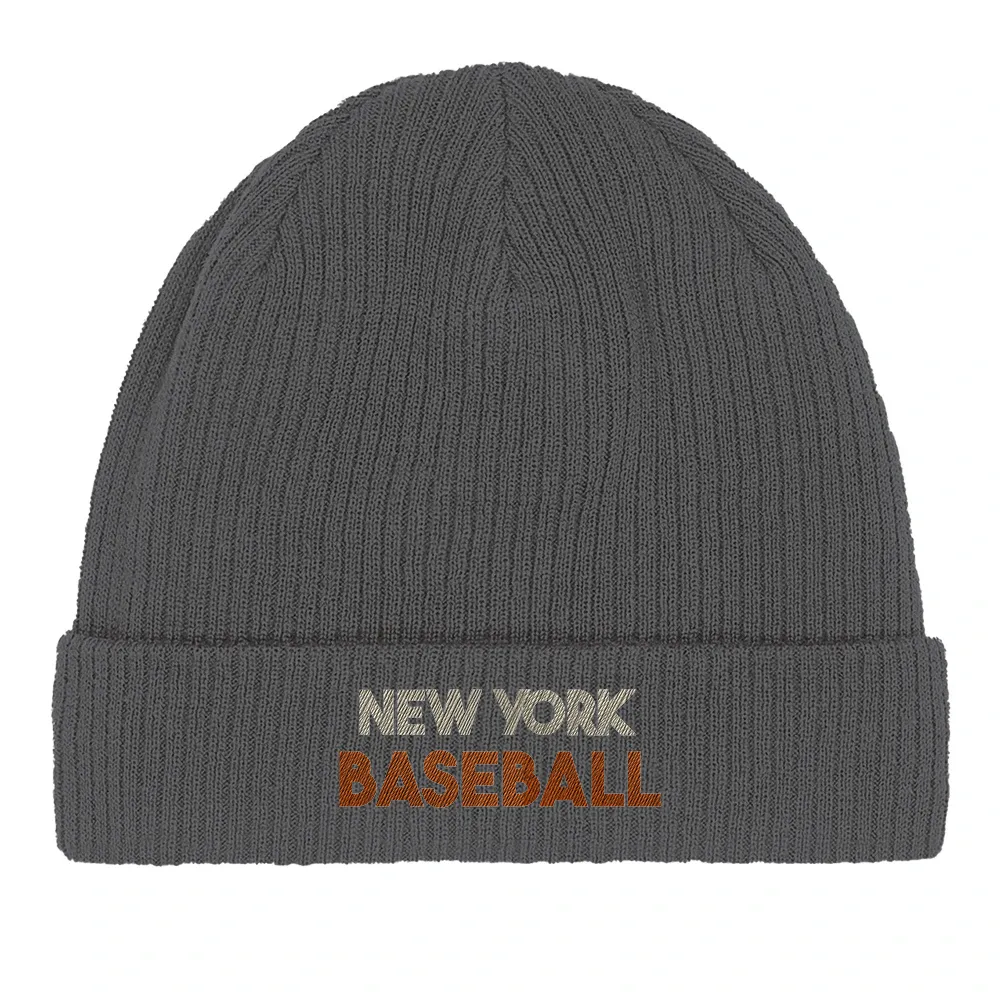 Czapka New York Baseball 5 - Bawełna Bio, Wzór haftowany