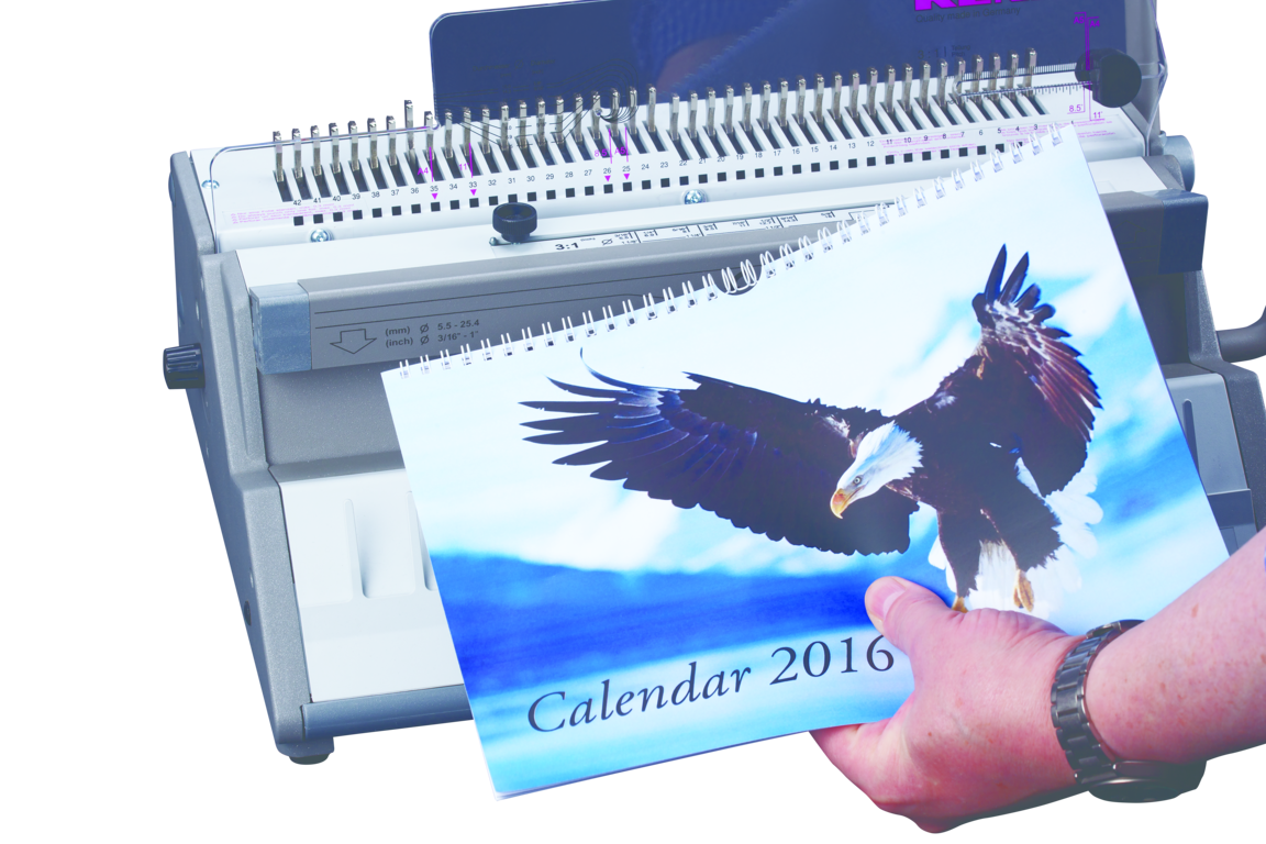 How to Wire Bind a Calendar Presco