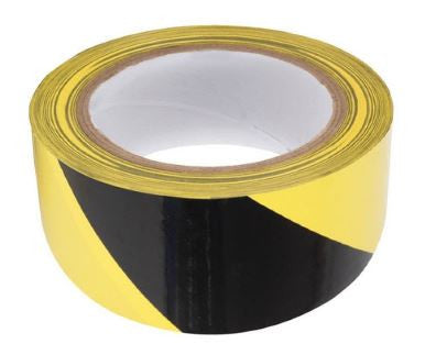 Black & Yellow floor tape – Presco